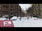 Intensa tormenta de nieve en Nueva York / Vianey Esquinca