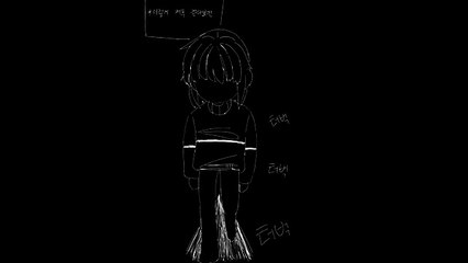 [언더테일 만화 더빙]개학이랍니다.