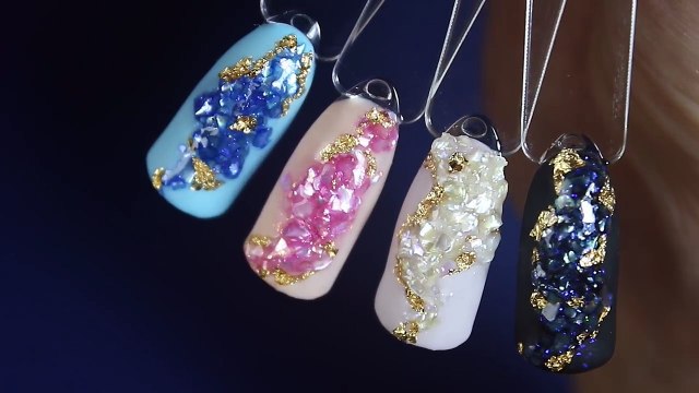 Модный маникюр 2017 КВАРЦ . Дизайн ногтей гель лаком натуральные текстуры. Обзор гель лаков Miis.