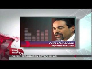 Julio Hernández representante de CEAV habla sobre la desaparición forzada / Vianey Esquinca