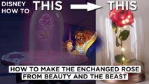 Enchanted Rose DIY Movie Prop from Disney's Beauty and The Beast - IKEA HACK