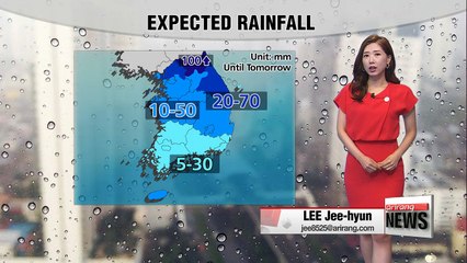 More rain to bring down daily high