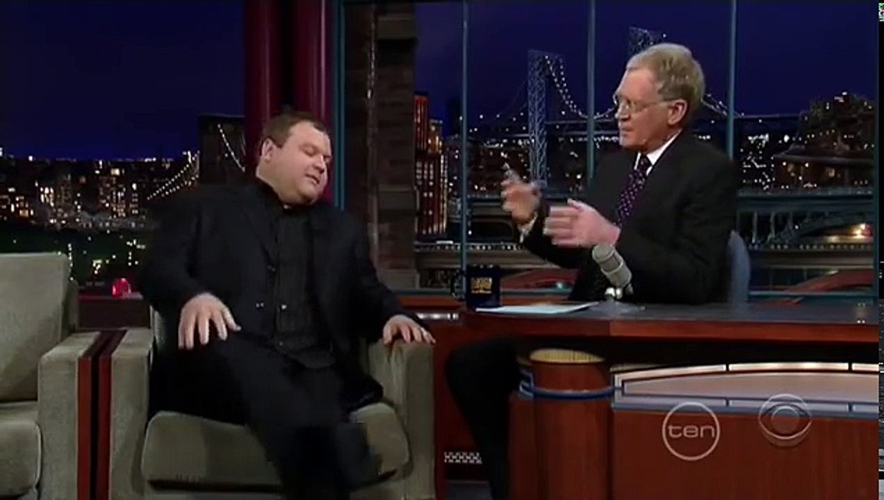 George Bush and David Letterman Impersonator Frank Caliendo on David Letterman
