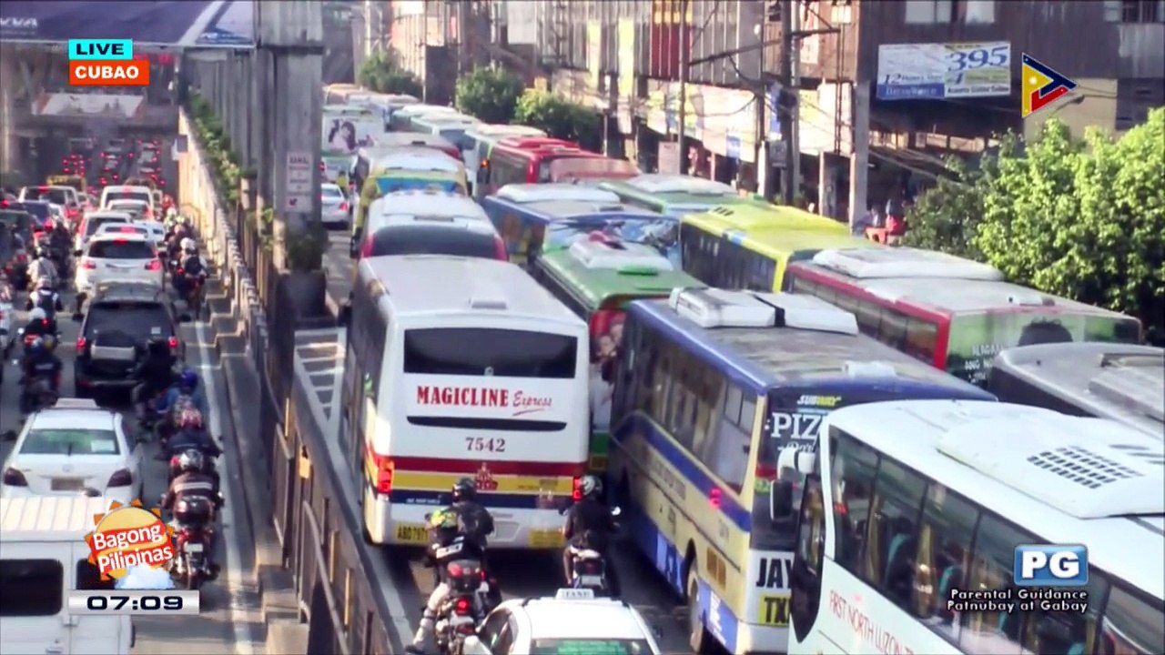 TRAFFIC UPDATE: EDSA-Cubao