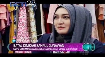Gagal Menikah, Ini Alasan Kuat Sahrul Gunawan