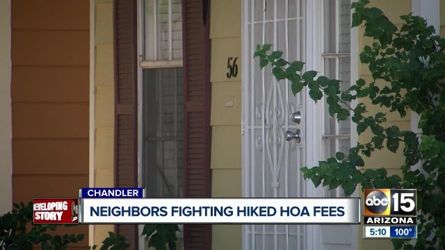 Where is money going in Chandler HOA community?