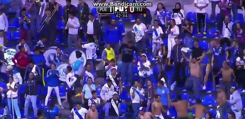 Pablo Miguez Goal ~ FC Puebla vs Club Tijuana 1-0