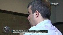Ex-secretário municipal do RJ presta depoimento à Polícia Federal