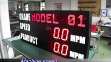 007.MACHINE SPEED DISPLAY BOARD
