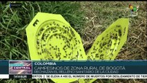 Campesinos piden cierre del basurero de Bogotá, ESMAD los reprime