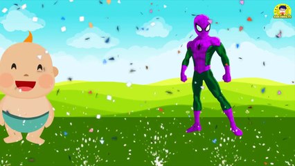 Wrong Shoes Colors Spiderman Finger Family Song Learn Colors For Kids