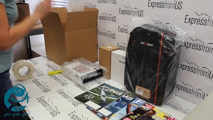 كيف يتم تجميع الاغراض وتغليفها في موقع Express From Us