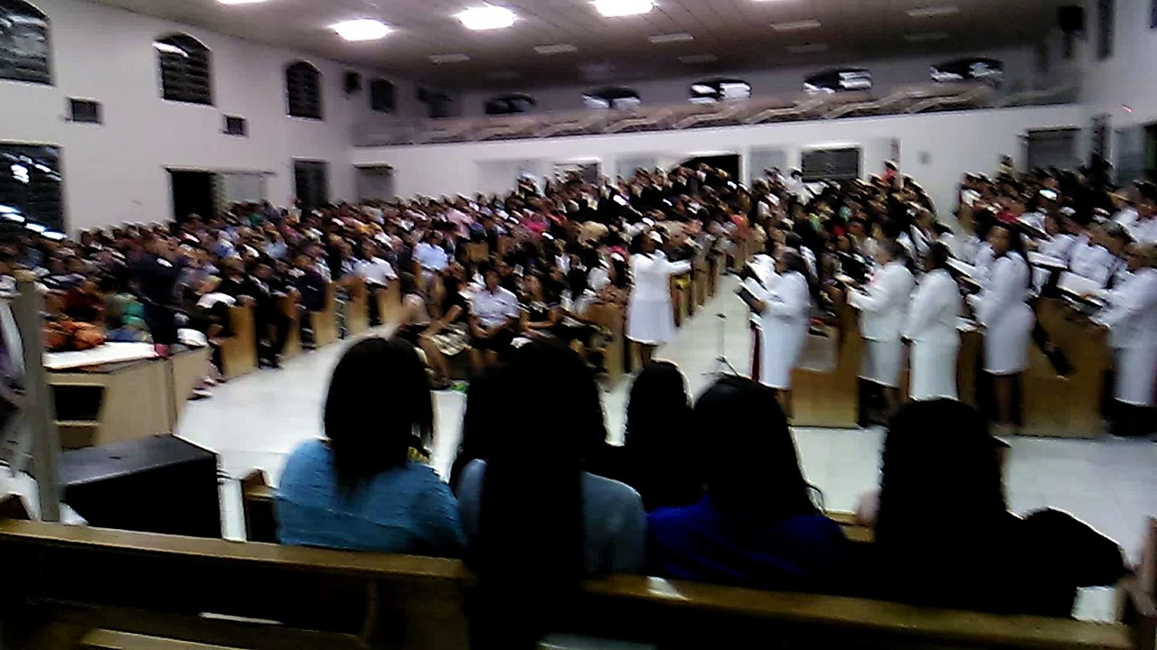 festa do templo ad. - apresentação