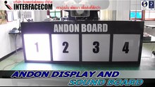 012. Andon Display and Sound Board