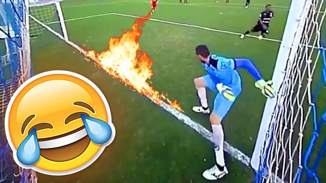 Funny Football Moments 2017 - Fails, Dives, Bloopers