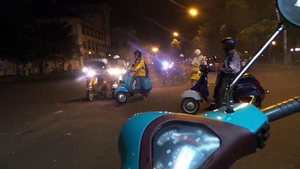 Jakarta piaggio corsa community night ride 6-9-13