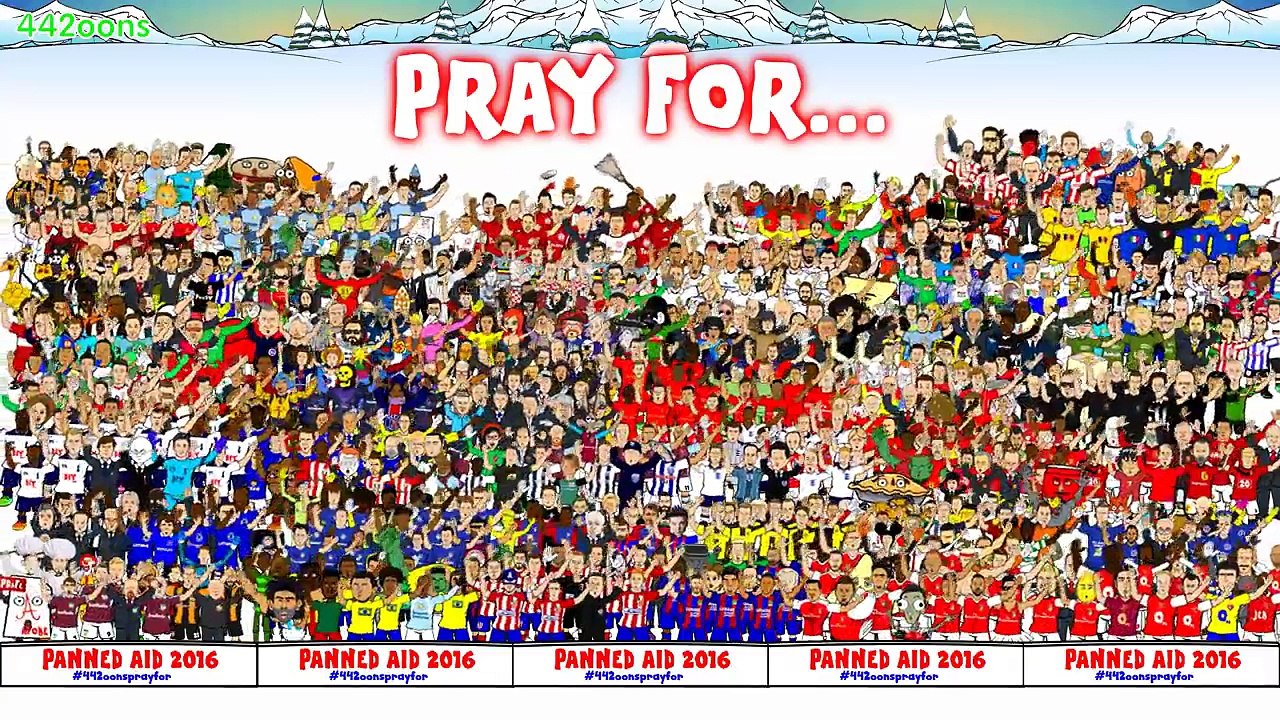 FOOTBALL BAND AID 2016! Pray for Moyes Wenger Pardew and Leicester! (Football Advent Calen