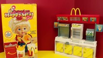 Anniversaire poupée fille content la magie Magie repas jouer faire semblant secouer jouets Mcdonalds surprise burger fren