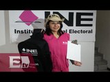 Este lunes los capacitadores asistentes electorales del INE iniciaron sus primeros recorridos:Nacion
