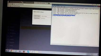 How to upload  link in social exchange