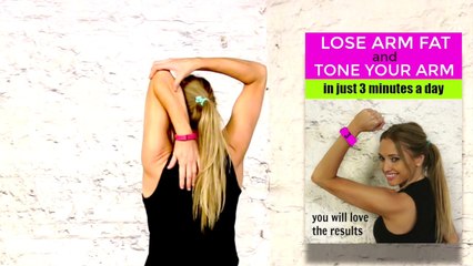 Get Rid of Bingo Wings tone and sculpt your arms in without any weights and feel it workin