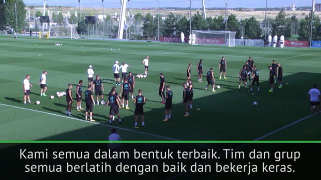 SEPAKBOLA: Supercopa De Espana: Zidane Puas Dengan Perkembangan Bale Dan Asensio