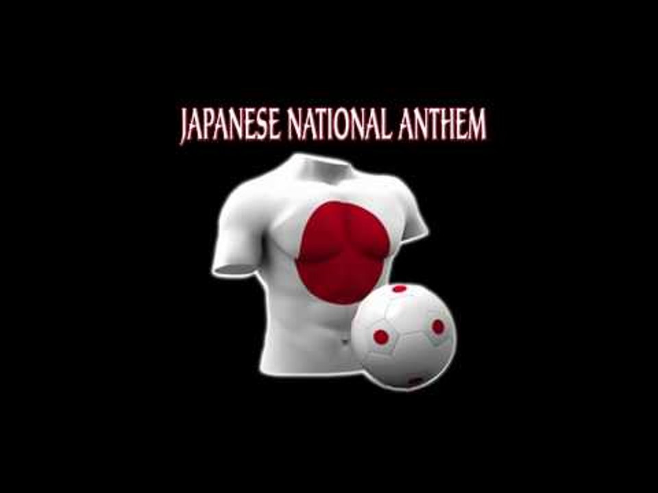 Japanese National Anthem Japan World Cup 2010 South Africa Soccer Football