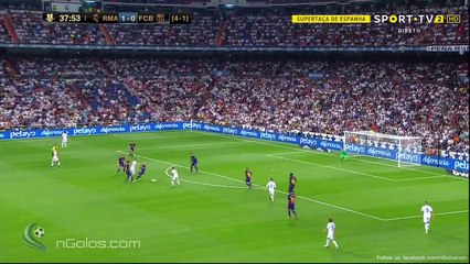 شاهد هدف بنزيما على برشلونة 2-0