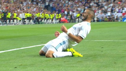 Finale Super Coupe d'Espagne - Umtiti dans le vent avec Benzema