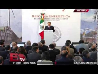 Informe sobre los avances de la aplicación de la Reforma Energética/ Pedro Joaquín Coldwell