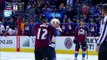 Iginla and former teammate McLeod exchange fists of fury