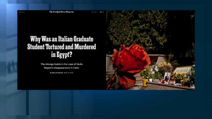 NYT: Regeni? Fu omicidio di Stato. Obama sapeva e informò l'Italia