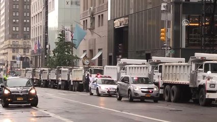 Trump New York'taki Ikinci Gününde de Protesto Edildi