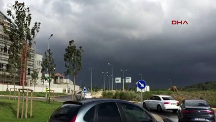 İstanbul'da yağmur başladı