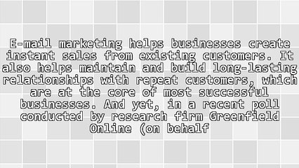 E-Mail Marketing Turns Small Biz Into Big Biz