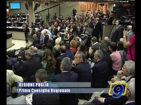 PUGLIA | Primo Consiglio Regionale