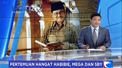 Penuh Kehangatan, Habibie Dua Kali Menepuk Pipi Megawati