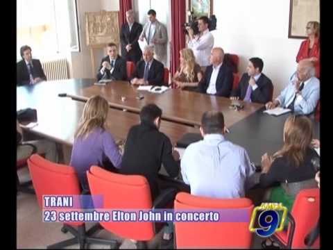 TRANI | Tarantini: il 23 settembre Elton John in concerto