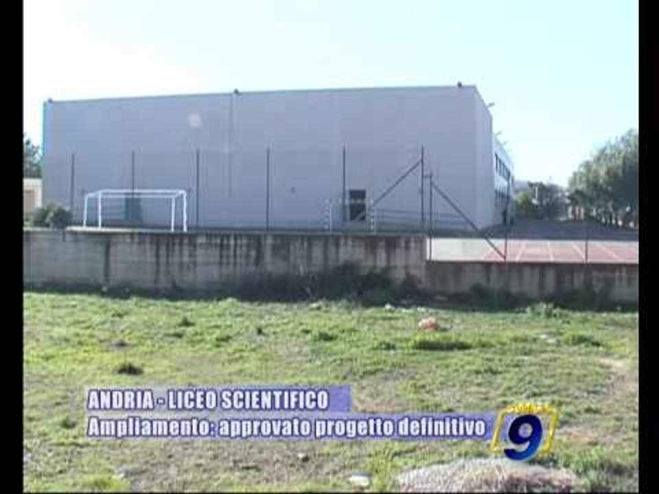 ANDRIA | Ampliamento Liceo Scientifico: approvato il progetto definitivo