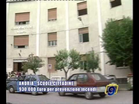 ANDRIA | Scuole cittadine: 930.000 euro per la prevenzione degli incendi