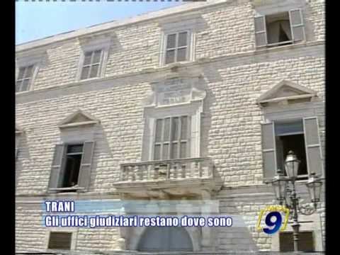 TRANI | Gli uffici giudiziari restano nel centro cittadino