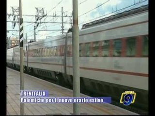 TRENITALIA | Polemiche per i nuovi orari estivi