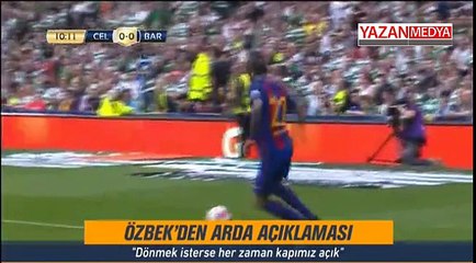 Dursun Özbek: 'Arda Turan'ı kim istemez'