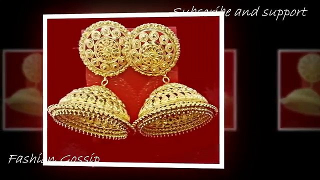 Top 20 Grt jewellers Gold Jhumkas Designs