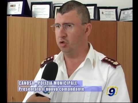 CANOSA | Presentato il nuovo Comandante della Polizia Municipale