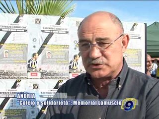 ANDRIA | "Calcio e solidarietà": Memorial Lomuscio