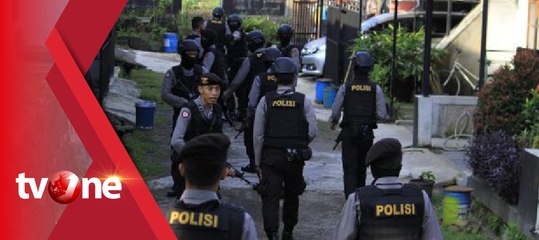 Penjaagan di Sekitar Rumah Terduga Teroris Bandung di Perketat