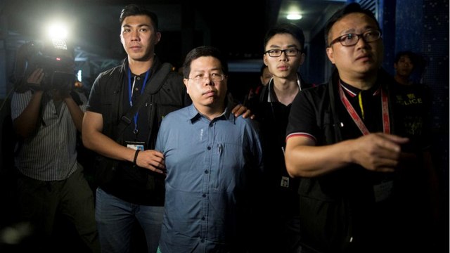 بازداشت یک عضو اپوزیسیون هنگ کنگ به اتهام ادعای کذب علیه چین