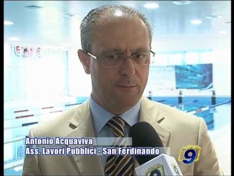 SAN FERDINANDO | Inaugurata la piscina comunale