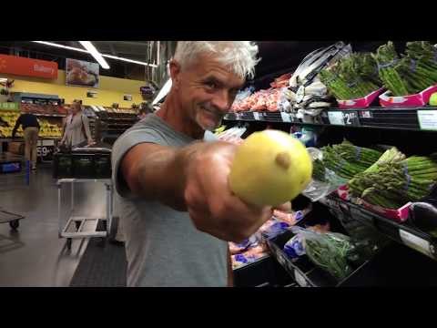 Man Cycles, Sails, and More Through Grocery Store